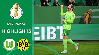 Joker Wind becomes match winner  VfL Wolfsburg vs Borussia Dortmund 10  Highlights  DFBPokal [upl. by Dugas]