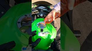 2024 Ninja 300 High speed mileage test 😱  Kawasaki Ninja 300 1L Mileage [upl. by Susumu729]