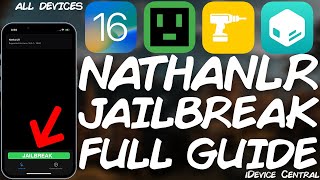 How To JAILBREAK All Devices With NathanLR Supports Tweaks on iOS 1651  1661 A12 [upl. by Atnod]