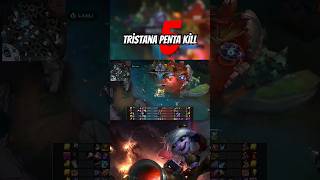 Tristana gameplay penta kill wildrift mobilelegends leagueoflegends tristana [upl. by Acitel]