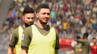 AS Roma vs AC Milan  Serie A  FIFA 23 gameplay [upl. by Georgi582]