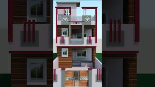 House Front Elevation Design 2024 PiyushPanchal housedesign [upl. by Herriott]