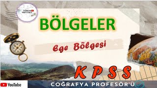 KPSS 2023  BÖLGELER  Ege Bölgesi [upl. by Ahsinam814]