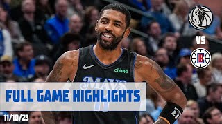 Kyrie Irving 27 points Highlights vs LA Clippers  111023 [upl. by Yroger]