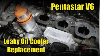 Pentastar V6 Oil Cooler Replacement StepbyStep Guide [upl. by Phonsa]