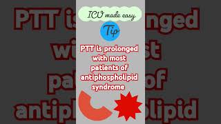 PTT in APS icu haematology cardiology [upl. by Alemahs437]