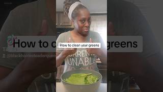 How to clean your greens [upl. by Sallyann]