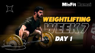 Weightlifting Day 30 Week 7 [upl. by Tonia762]