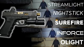 Is the Surefire X300 Still King  5 Pistol Light Comparisons [upl. by Nnayhs823]