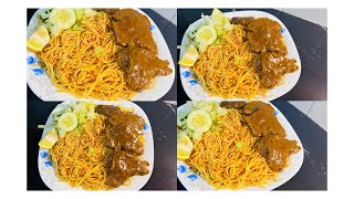 Baasto Saldaato Iyo Hilib Busketi Qado aad Umacaan Badan How to make Somali Pasta ampmeat steak [upl. by Gardiner]