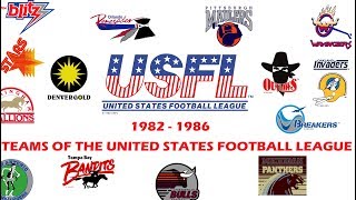 Teams of the United States Football League [upl. by Chandal285]