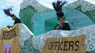 Carnival season gets rolling with Picayune parade Krewe of Nereids ball [upl. by Cargian]