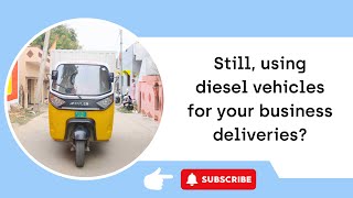 Increase your Earnings by 15x more compared to diesel with HiLoad EV Cargo Three Wheeler [upl. by Jennie90]