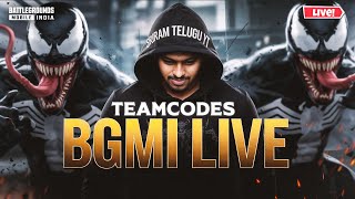 Solo vs Squad🔥 Bgmi live telugu  Bgmi live in Telugu bgmilive [upl. by Htnnek]