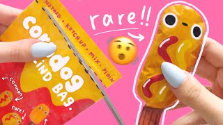 DIY paper squishy BLIND BAG ✨ 2024 paper crafts blindbag cute corndog [upl. by Nevins471]