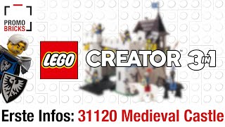 DIESE Ritter werden es Neue Infos zur LEGO Ritterburg 🏰  31120 Medieval Castle  LEGO News [upl. by Ynnav]