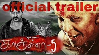 KANCHANA 5 Official Trailer  Raghava Lawrence kajal [upl. by Annatnas]