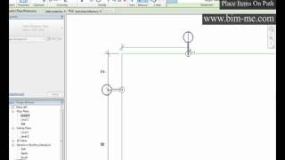 Revit Place Items On Path  Divide In Revitmp4 [upl. by Arten]