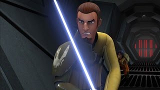 Star Wars Rebels  Kanan vs The Inquisitor [upl. by Ikcaj]