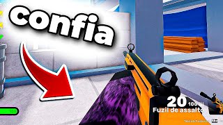 Free Fire no Roblox [upl. by Lekcim]