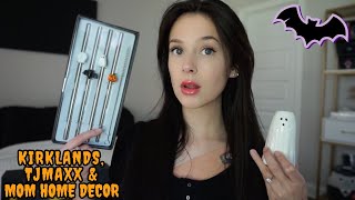 Halloween Haul 2024  Kirklands TJMaxx amp Mom Home Decor [upl. by Idelia]