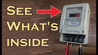 Whats Inside A Digital Electrical Meter [upl. by Aniala]