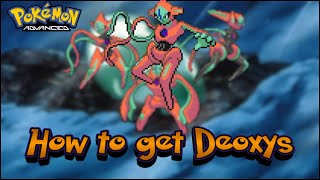 How to get Deoxys in Project Advanced [upl. by Ahsieit693]