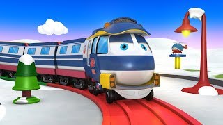 Choo Choo Trains For Toddlers  Toy Factory Train Thomas The Train  JCB [upl. by Oirretna]