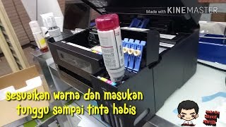 EPSON L4150 INK CHARGING [upl. by Adnaluoy835]