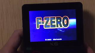 GBA版 FZERO「X6」中華ゲーム機 [upl. by Sone744]