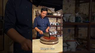 Yamshi koo making red spicy chicken with rice shortvideo cooking food yamshikoo [upl. by Ecyrb446]