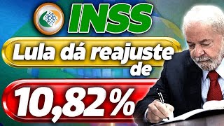 SAIU LULA DÁ REAJUSTE de 1086 AGORA Atenção Aposentados e Pensionistas do INSS [upl. by Lenoel]