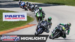 Supersport Race 2 Highlights at Road America 2020 [upl. by Erised]