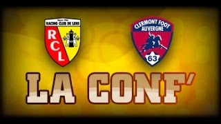 Le conférence de presse avant Lens  Clermont [upl. by Ahsitniuq]