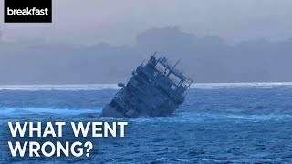 100m Navy ship may have lost power before running aground  TVNZ Breakfast [upl. by Swithbert]