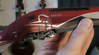 Jouef Thalys TGV HO train set review [upl. by Sykes281]