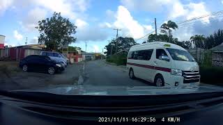 Driving In Barbados  New Bridgetown Loop [upl. by Lonni]