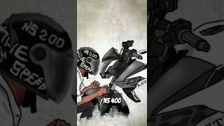 Ns400 ns400 Biker whatsapp status ridersclub new status whatsappstatus bajaj pulsar rider ✌️ [upl. by Ethyl]