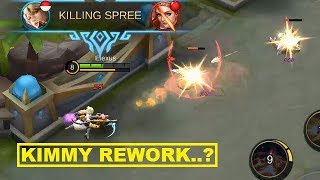 New Kimmy Reworked Skill Stronger or Fail Rework  Mobile Legends [upl. by Bain706]