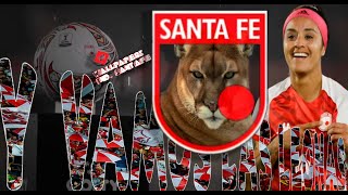 Loquito por ti Independiente Santafe Femenino [upl. by Chance]