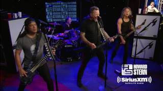 Metallica quotMaster of Puppetsquot Live on the Howard Stern Show [upl. by Llehsal]