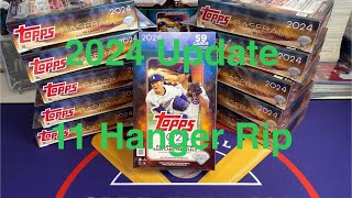 2024 Topps Update ripping 11 more hangers The hangers just consistently perform [upl. by Atilehs97]