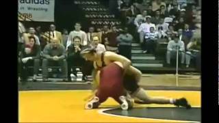 Best college wrestling match of all time Cary Kolat vs Mark Ironside [upl. by Martelli656]