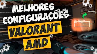 DESABILITE isso jáMelhores configurações AMD para Pc fraco VALORANT FPS 2024 [upl. by Ziwot]