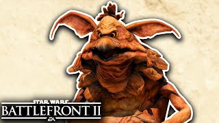 Salacious B Crumb in Star Wars Battlefront 2 Shorts [upl. by Tobye599]