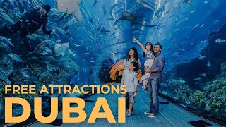 Top FREE ATTRACTIONS To Visit In Dubai  Travel Video [upl. by Anide586]