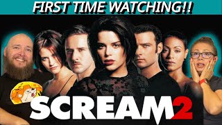 Scream 2 1997  First Time Watching  Movie Reaction [upl. by Aikemit]