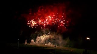 Rhein in Flammen 2018 BingenRüdesheim Panoramaweg Rüdesheim Rottland [upl. by Htebzil]