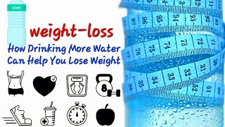 Hydrate to Lose Weight The Science Behind Water and Weight Loss  weightloss [upl. by Ecenaj]