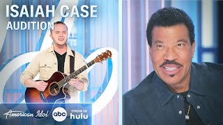 Isaiah Case Worship Leader Sings His Original Music To High Praise  American Idol 2024 [upl. by Nitsugua]